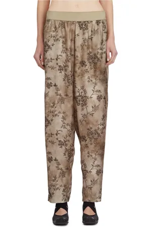 UMA WANG Mujer, Pantalones, Marrón, Talla: M