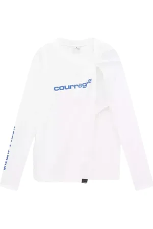 Courrèges Mujer, Camisetas, Blanco, Talla: L