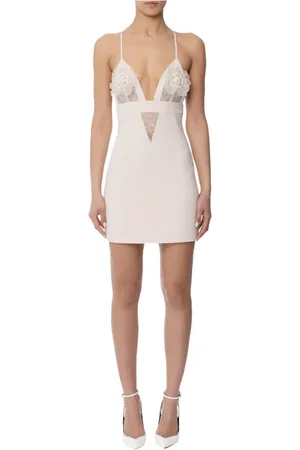 Elisabetta Franchi Mujer, Vestidos, Blanco, Talla: S
