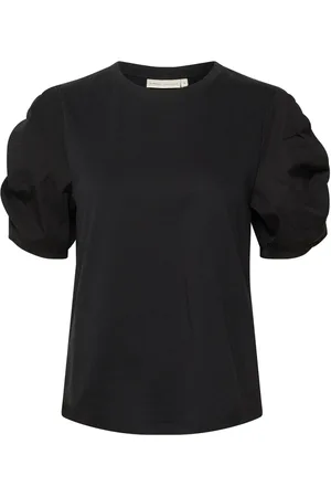 INWEAR Mujer, Camisetas, Negro, Talla: 2XL