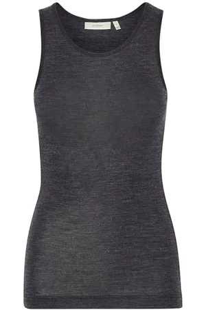 INWEAR Mujer, Camisetas, Gris, Talla: 2XS