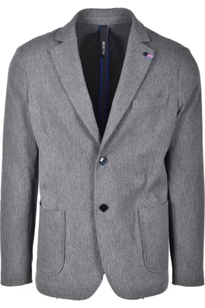 DISTRETTO 12 Hombre, Chaquetas, Gris, Talla: S