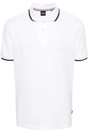 HUGO BOSS Hombre, Camisetas, Blanco, Talla: 2XL