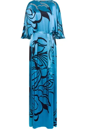 Alberta Ferretti Mujer, Vestidos, Azul, Talla: L