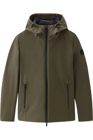 Woolrich Hombre, Chaquetas, Verde, Talla: M