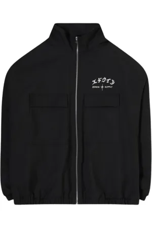 Edwin Hombre, Chaquetas, Negro, Talla: L