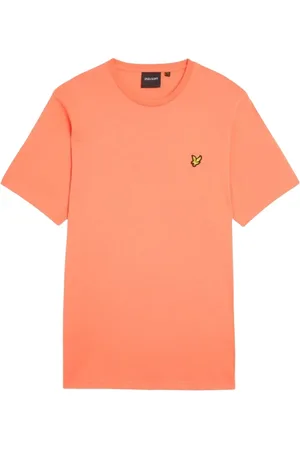 Lyle & Scott Hombre, Camisetas, Rojo, Talla: S