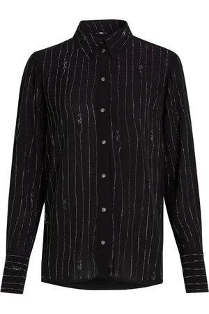 Karl Lagerfeld Mujer, Blusas y Camisas, Negro, Talla: S