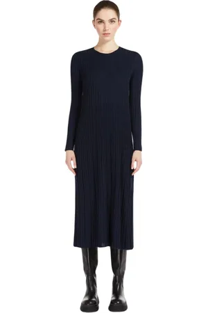 Max Mara Mujer, Vestidos, Azul, Talla: L