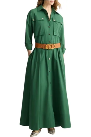Liu Jo Mujer, Vestidos, Verde, Talla: 2XS