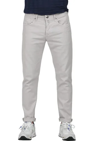 Incotex Hombre, Vaqueros, Gris, Talla: W36