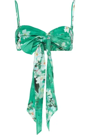 ZIMMERMANN Mujer, Camisetas, Verde, Talla: L