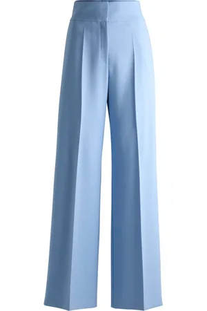 HUGO BOSS Mujer, Pantalones, Azul, Talla: L