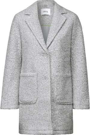CECIL Mujer, Abrigos, Gris, Talla: L