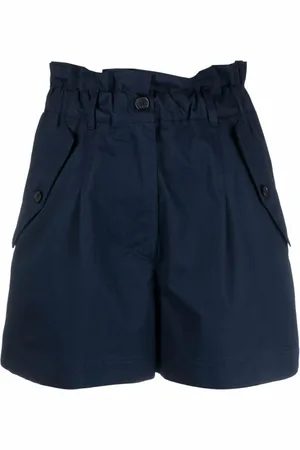 Kenzo Mujer, Pantalones cortos, Azul, Talla: M