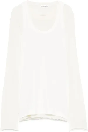 Jil Sander Mujer, Camisetas, Blanco, Talla: S