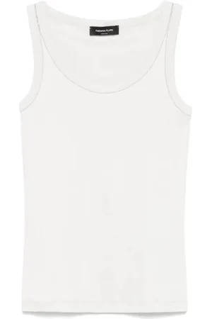 Fabiana Filippi Mujer, Camisetas, Blanco, Talla: M