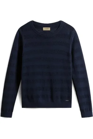 Woolrich Hombre, Jerseys, Azul, Talla: L