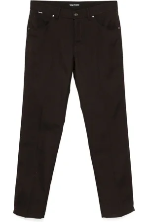 Tom Ford Hombre, Pantalones, Marrón, Talla: W34