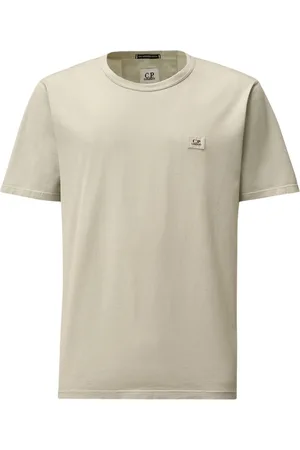 C.P. Company Hombre, Camisetas, Blanco, Talla: L