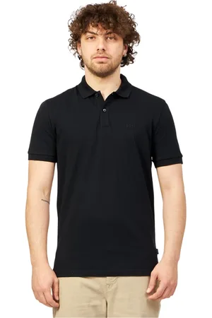 HUGO BOSS Hombre, Camisetas, Negro, Talla: 2XL