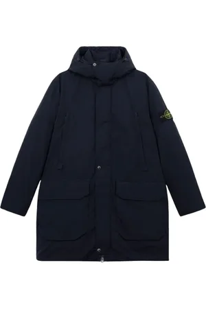 Stone Island Hombre, Abrigos, Azul, Talla: S