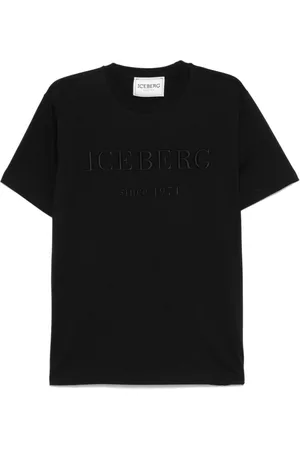 Iceberg Hombre, Camisetas, Negro, Talla: XL