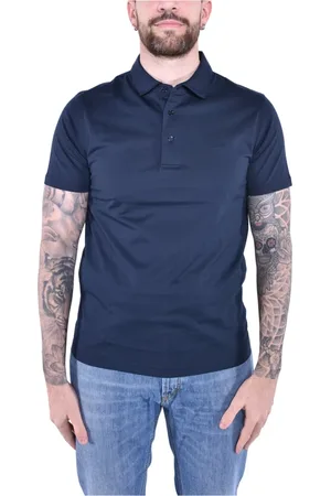 sun68 Hombre, Camisetas, Azul, Talla: L