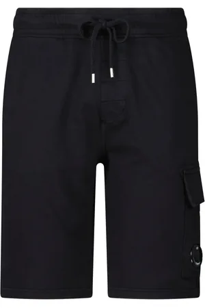 C.P. Company Hombre, Pantalones cortos, Negro, Talla: L