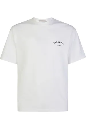 ELEVENTY Hombre, Camisetas, Blanco, Talla: M