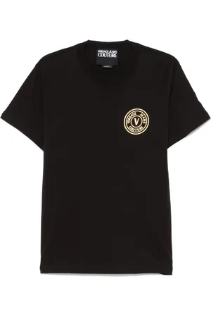 VERSACE Hombre, Camisetas, Negro, Talla: S