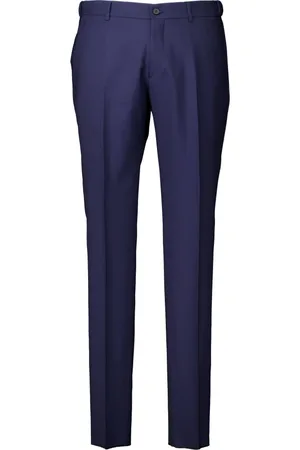 Berwich Hombre, Pantalones, Azul, Talla: L