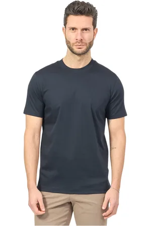 HUGO BOSS Hombre, Camisetas, Azul, Talla: 4XL
