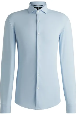 HUGO BOSS Hombre, Camisas, Azul, Talla: M