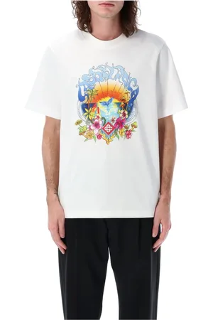 Casablanca Hombre, Camisetas, Blanco, Talla: L