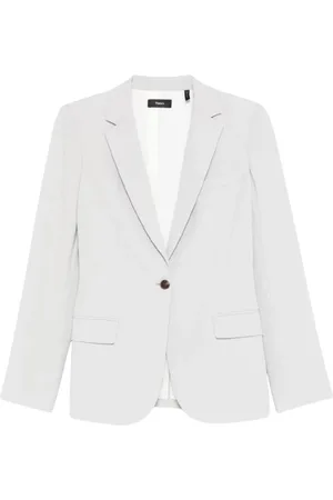 THEORY Mujer, Chaquetas, Gris, Talla: S