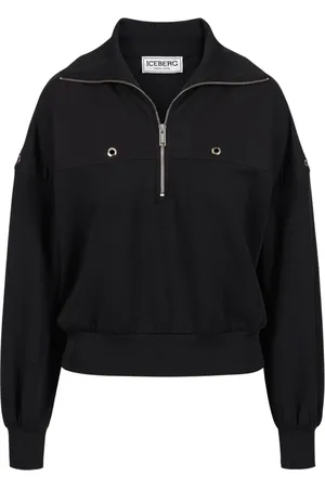 Iceberg Mujer, Sudaderas, Negro, Talla: S