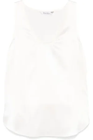 Max Mara Mujer, Camisetas, Blanco, Talla: S