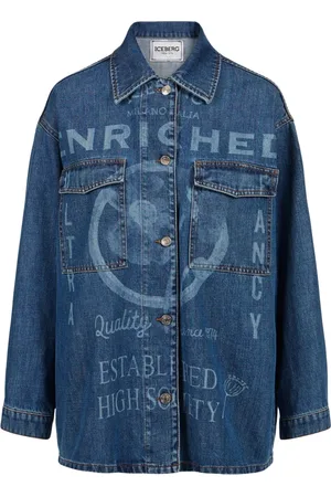 Iceberg Mujer, Chaquetas, Azul, Talla: L