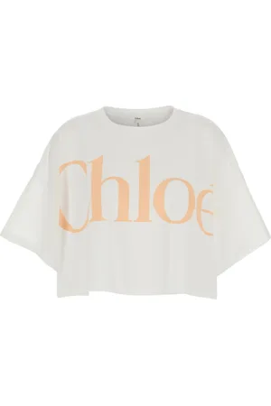 Chloé Mujer, Camisetas, Blanco, Talla: M
