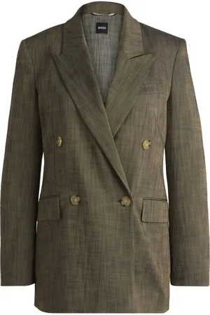 HUGO BOSS Mujer, Chaquetas, Verde, Talla: L