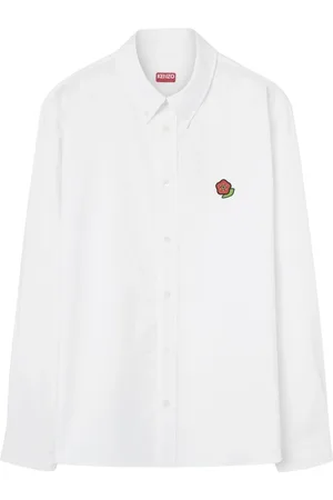 Kenzo Hombre, Camisas, Blanco, Talla: L