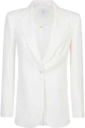 ELEVENTY Mujer, Chaquetas, Blanco, Talla: S