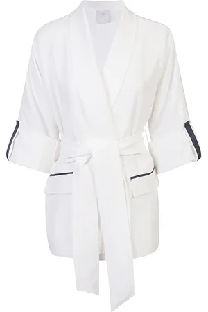ELEVENTY Mujer, Chaquetas, Blanco, Talla: XS