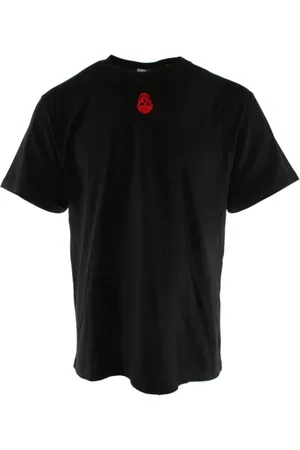 Alexander McQueen Hombre, Camisetas, Negro, Talla: L