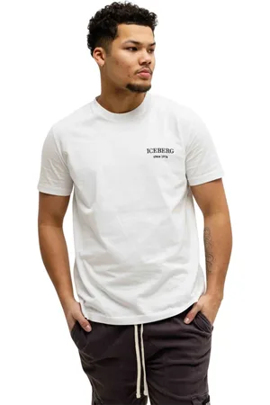 Iceberg Hombre, Camisetas, Blanco, Talla: L