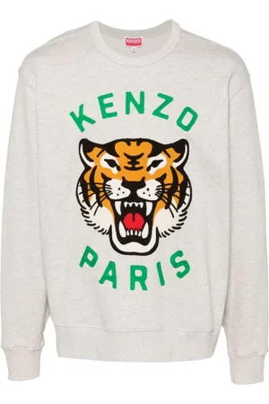 Kenzo Hombre, Sudaderas, Gris, Talla: L