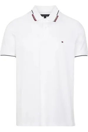 Tommy Hilfiger Hombre, Camisetas, Blanco, Talla: S