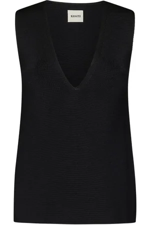 Khaite Mujer, Camisetas, Negro, Talla: M