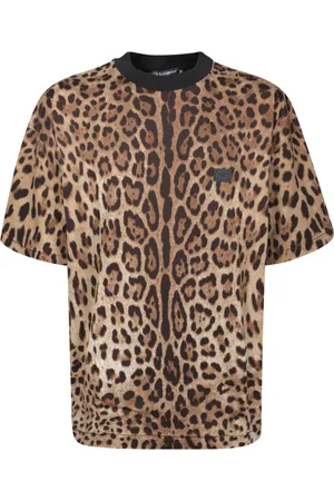 Dolce & Gabbana Hombre, Camisetas, Marrón, Talla: M